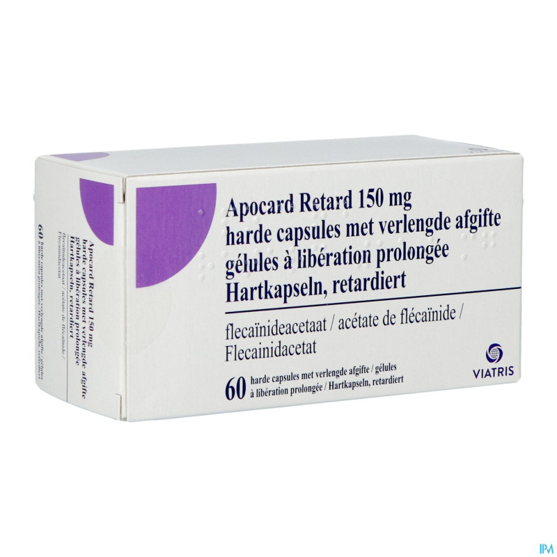 Apocard retard caps   60 x 150 mg