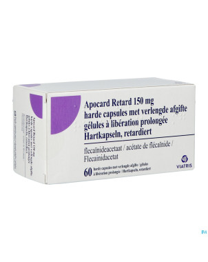 Apocard retard caps   60 x 150 mg