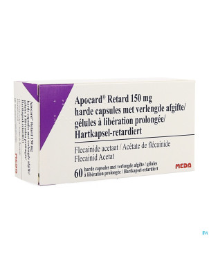 Apocard retard caps   60 x 150 mg