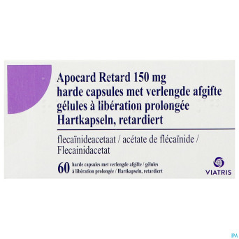 Apocard retard caps   60 x 150 mg