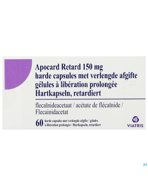 Apocard retard caps   60 x 150 mg