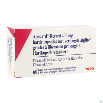 Apocard retard caps   60 x 200 mg