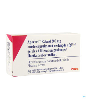 Apocard retard caps   60 x 200 mg