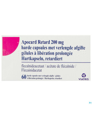 Apocard retard caps   60 x 200 mg