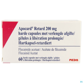 Apocard retard caps   60 x 200 mg