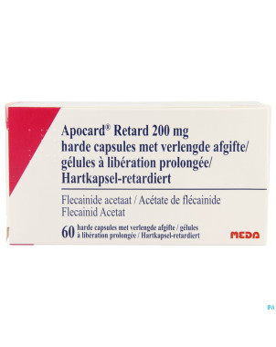 Apocard retard caps   60 x 200 mg
