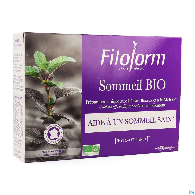 Sommeil    amp 20x10ml fitoform
