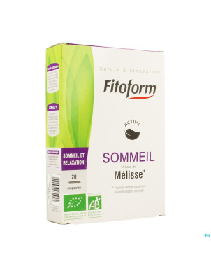 Sommeil    amp 20x10ml fitoform