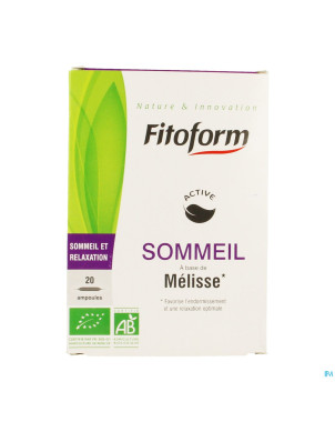 Sommeil    amp 20x10ml fitoform
