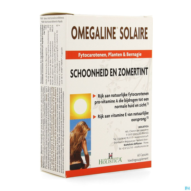 Omegaline solaire caps 60 holistica