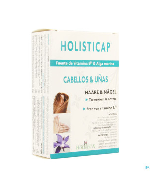 Holisticap soin cheveux-ongles   caps 60 holistica