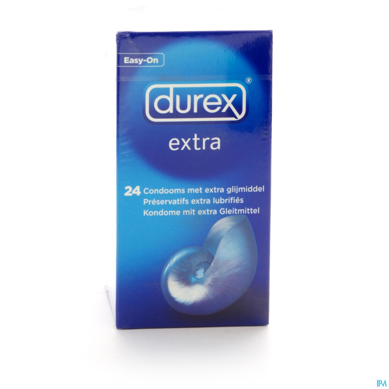 Durex extra condoms 24