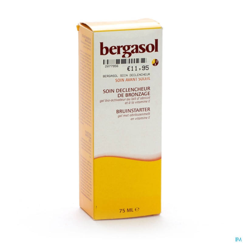 Bergasol soin declancheur    75ml