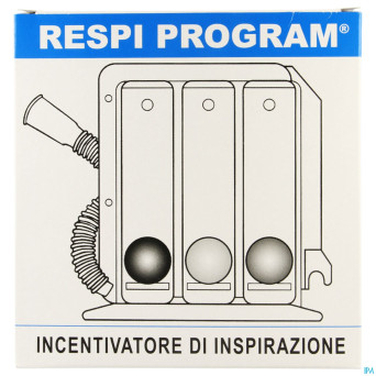 Respiprogram spirometre incentif