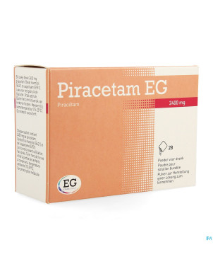 Piracetam eg 2400 mg pulv sach  28