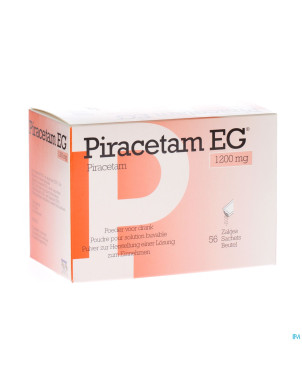 Piracetam eg 1200 mg pulv sach  56