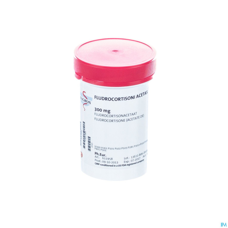 Fludrocortis. acet. vrac  300mg fag