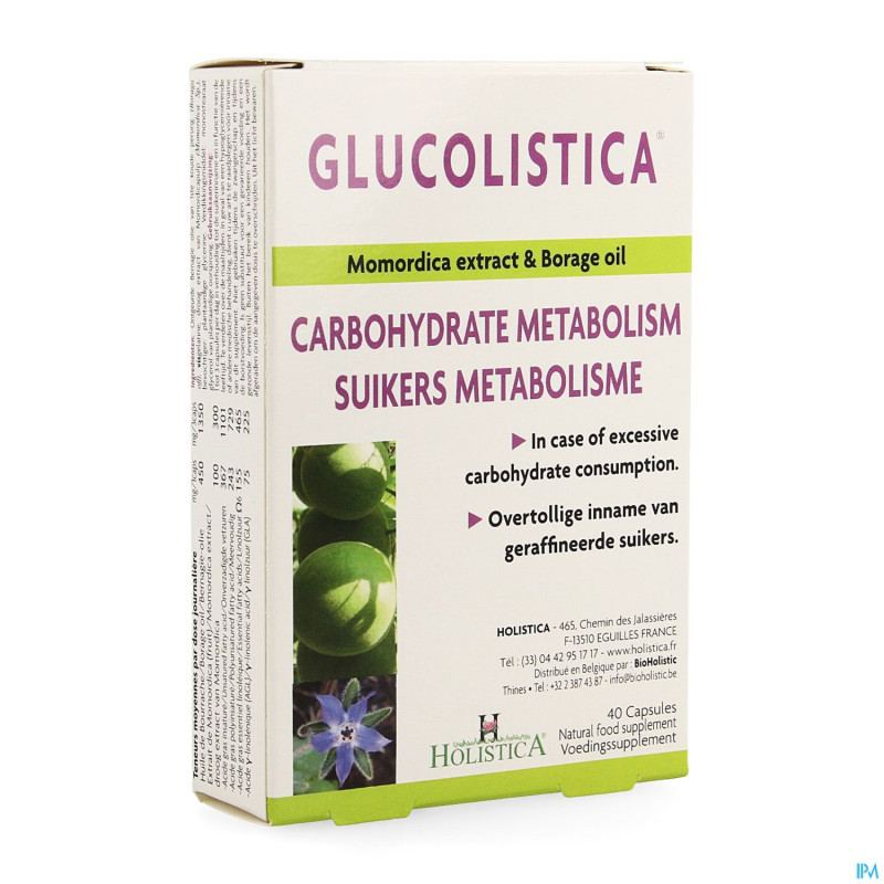 Glucolistica    caps 40 holistica