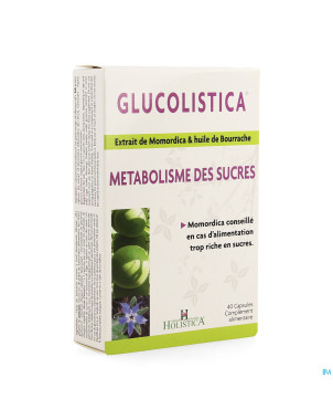 Glucolistica    caps 40 holistica
