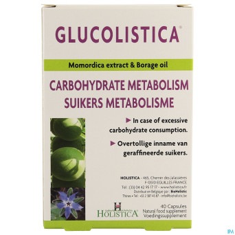 Glucolistica    caps 40 holistica