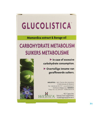 Glucolistica    caps 40 holistica