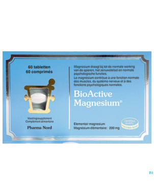Bioactive magnesium    caps 60