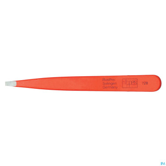 Nippes pince epiler droite orange   n728