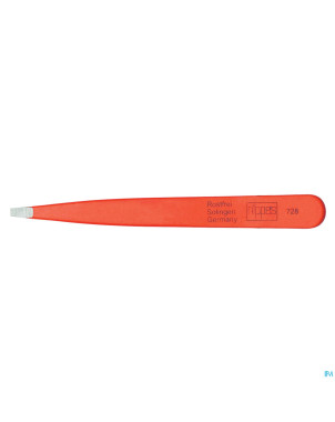 Nippes pince epiler droite orange   n728
