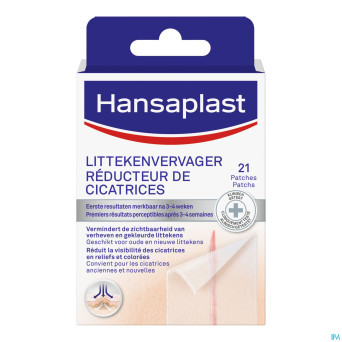 Hansaplast med reducteur cicatrices patch 21 02728