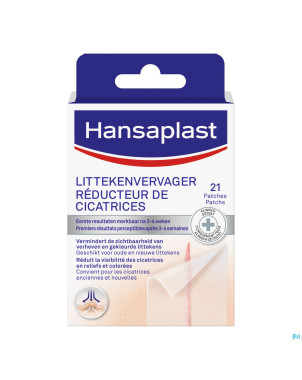 Hansaplast med reducteur cicatrices patch 21 02728