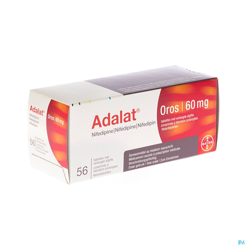 Adalat oros 60 comp 56 x 60 mg