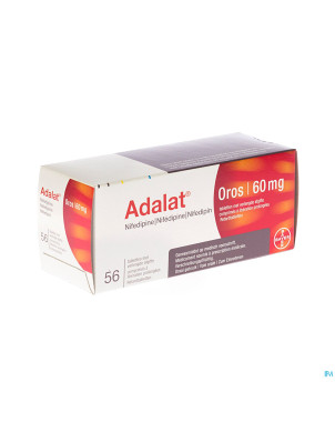 Adalat oros 60 comp 56 x 60 mg