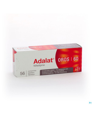 Adalat oros 60 comp 56 x 60 mg