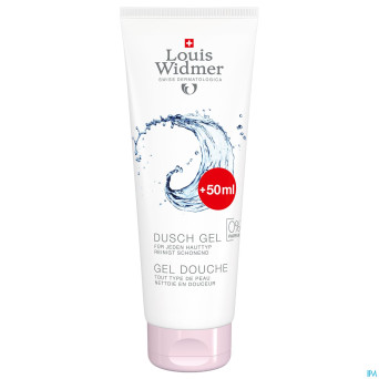 Widmer gel douche n/parf    250ml promo