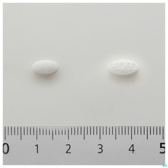 Lisinopril teva tabl 100 x 20 mg