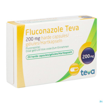 Fluconazole teva caps 20 x 200 mg