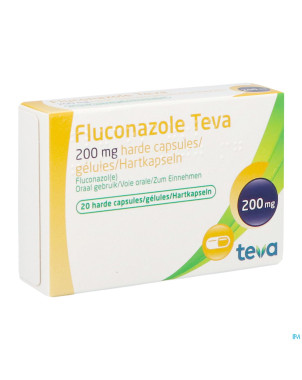 Fluconazole teva caps 20 x 200 mg