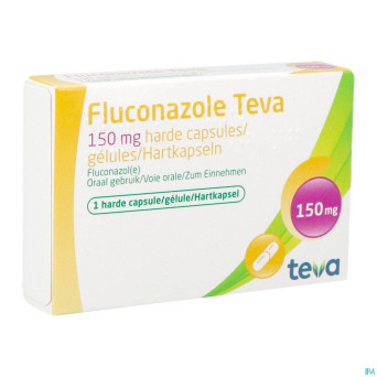 Fluconazole teva caps 1 x 150 mg