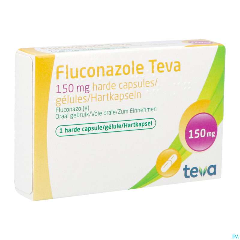Fluconazole teva caps 1 x 150 mg