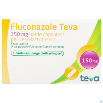 Fluconazole teva caps 1 x 150 mg