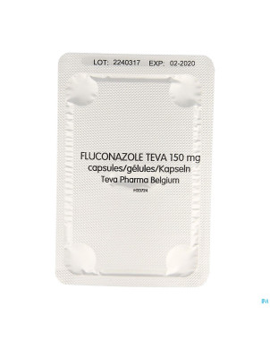 Fluconazole teva caps 1 x 150 mg