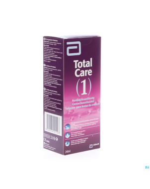 Total care 1 all-in-one lentilles dures 240ml+etui