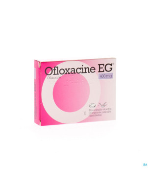 Ofloxacine eg comp 5x400mg