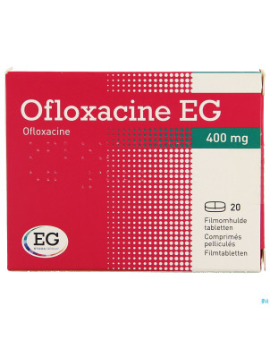 Ofloxacine eg comp 20x400mg