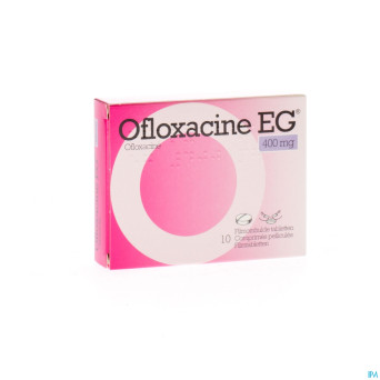 Ofloxacine eg comp 10x400mg