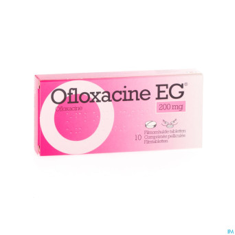 Ofloxacine eg comp 10x200mg
