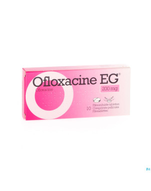 Ofloxacine eg comp 10x200mg