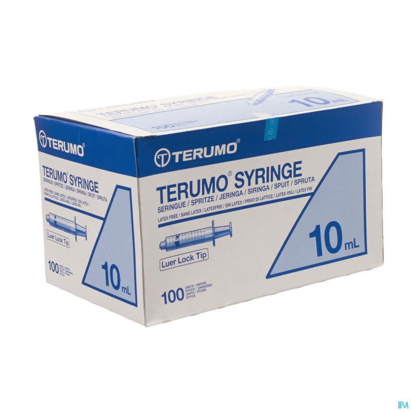 Terumo seringue luer lock    10ml 100