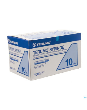 Terumo seringue luer lock    10ml 100