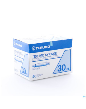 Terumo seringue luer lock    30ml  50